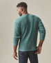 Men's Waffle Pocket Long Sleeve - Silver Pine